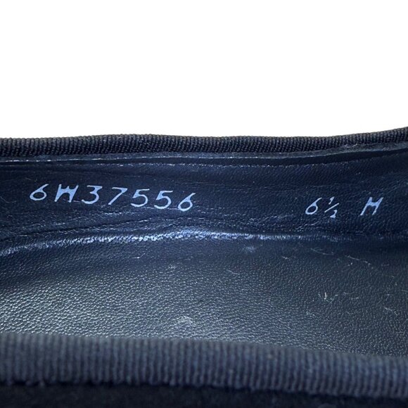 Stuart Weitzman Women’s Black Suede With Bow Accent Stiletto Heels Size 6.5M - Picture 6 of 9